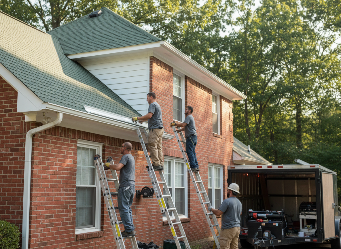 Gutter Installation in Highland Park