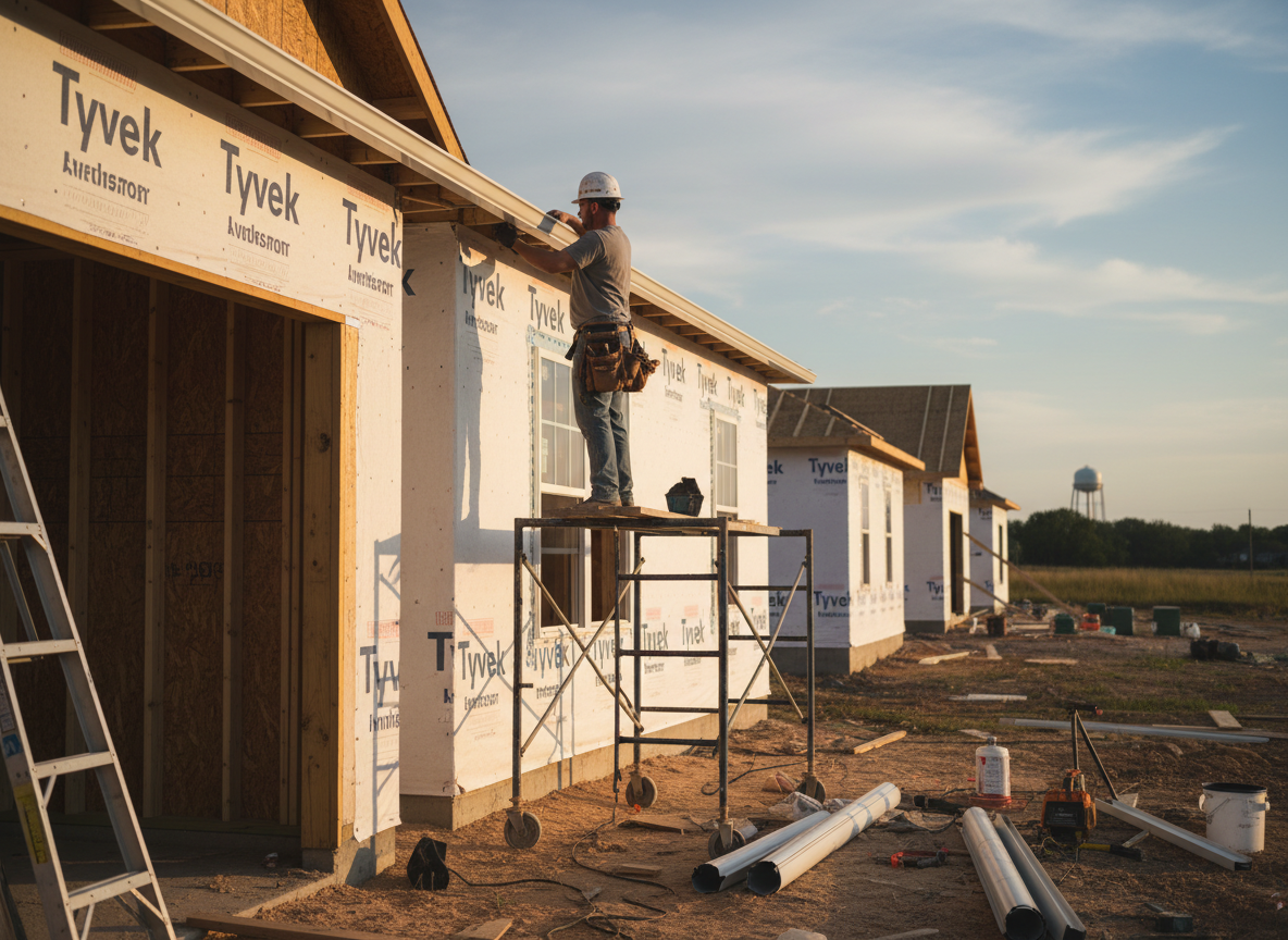 New Construction Gutter Installation in Texarkana, TX